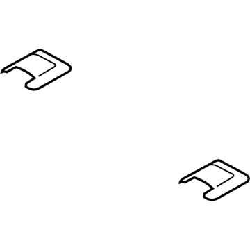 Volvo 39975905 Rear Cover, Oak, Passenger Side