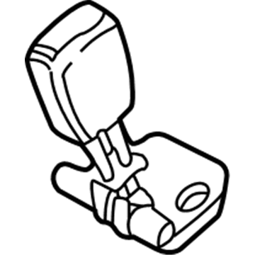 Volvo 30615843 Buckle End, Driver Side