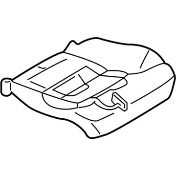 2021 Volvo V90 Seat Cushion Pad - 31498849