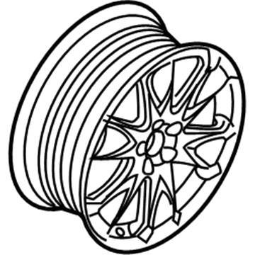 2010 Volvo XC60 Alloy Wheels - 31200399