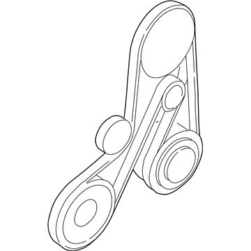 Volvo S40 Drive Belt - 30731808