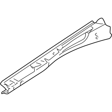 Volvo 8618754 Upper Rail, Driver Side
