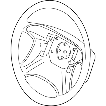 Volvo Steering Wheel - 30884415