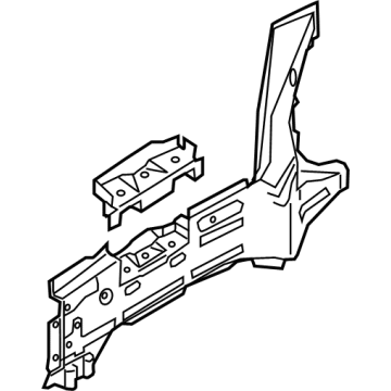 Volvo 31672880 Inner Rail, Passenger Side