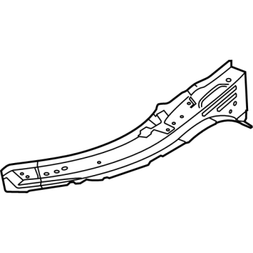 Volvo 31463930 Upper Rail, Driver Side