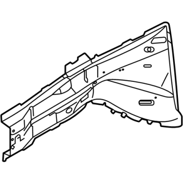 Volvo 32318566 Outer Rail, Driver Side