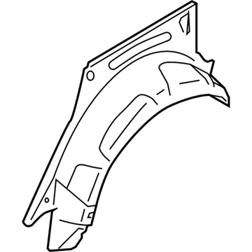 Volvo S40 Fender Splash Shield - 31218282