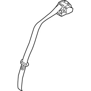 Volvo V60 Seat Belt - 31462762