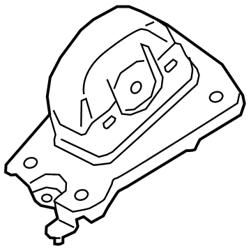 Volvo 32221320 Mount Bracket, Driver Side Volvo 32221320 Mount Bracket, Driver Side