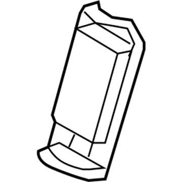 Volvo 39878303 Frame, Black Volvo 39878303 Frame, Black