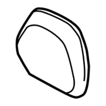 Volvo 32206804 Headrest, Maroon Brown Volvo 32206804 Headrest, Maroon Brown