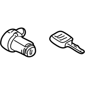 Volvo Door Lock Cylinder - 9170242