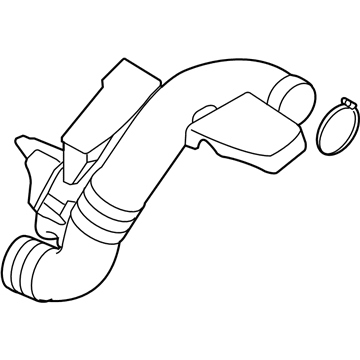 2011 Volvo XC60 Air Intake Hose - 31305036