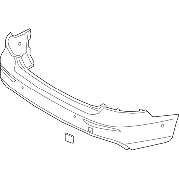 Volvo V60 Cross Country Bumper - 39796633