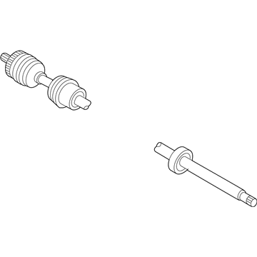 Volvo C70 Axle Shaft - 36000546