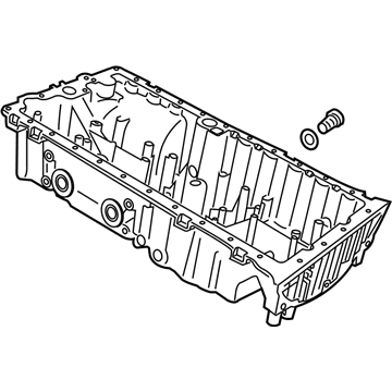 Volvo C30 Oil Pan - 30777739