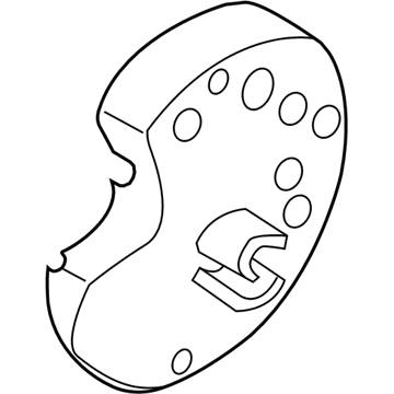 Volvo 31288891 Rear Cover