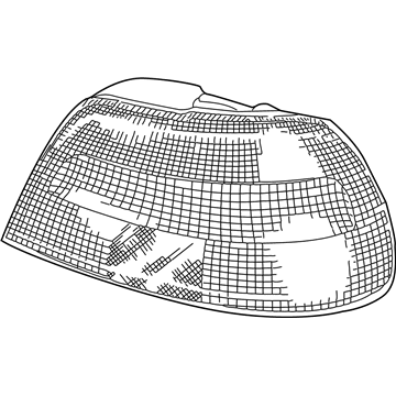 Volvo S40 Tail Light - 30621884