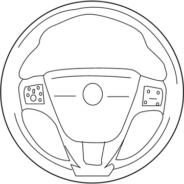 Volvo XC70 Steering Wheel - 31390469