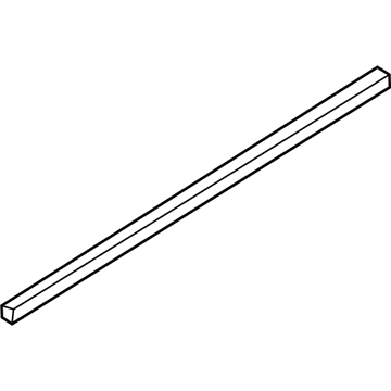 Volvo 31424384 Window Molding, Driver Side