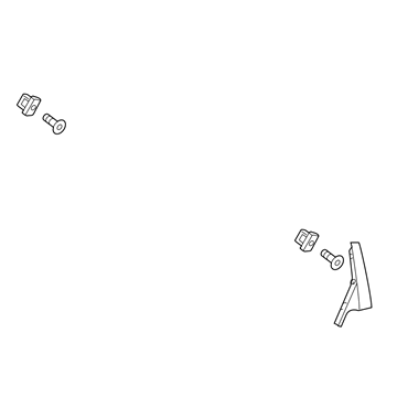 Volvo 32257326 Applique, Driver Side