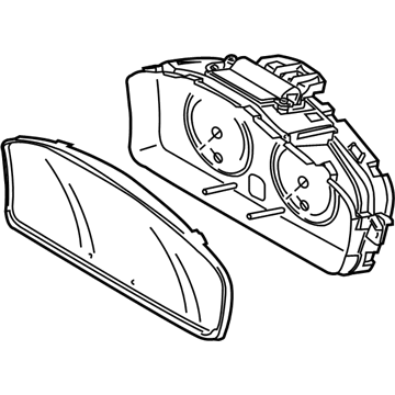 Volvo V50 Instrument Cluster - 36002773