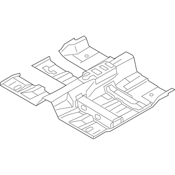 Volvo Floor Pan - 31213933
