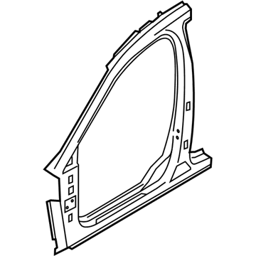 Volvo 31349550 Roof Rail, Driver Side