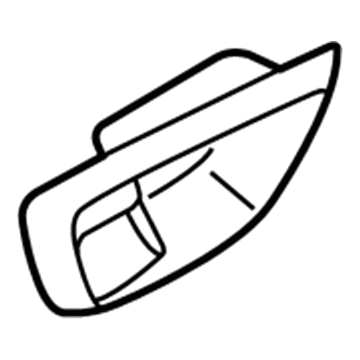 Volvo Interior Door Handle - 39875056