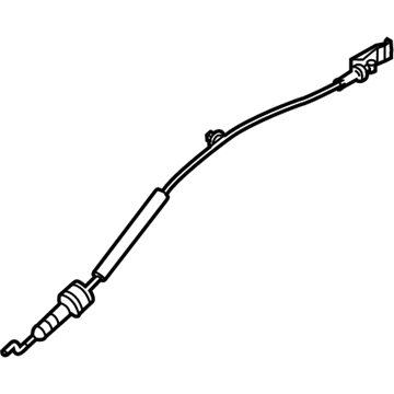 Volvo Door Latch Cable - 31253059