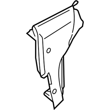 Volvo 9483834 Inner Cover, Driver Side Volvo 9483834 Inner Cover, Driver Side