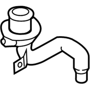 Volvo Windshield Washer Hose - 32390676