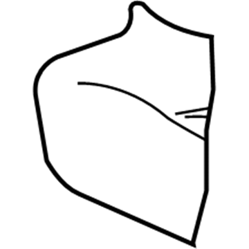 2013 Volvo S80 Seat Cushion Pad - 31263311