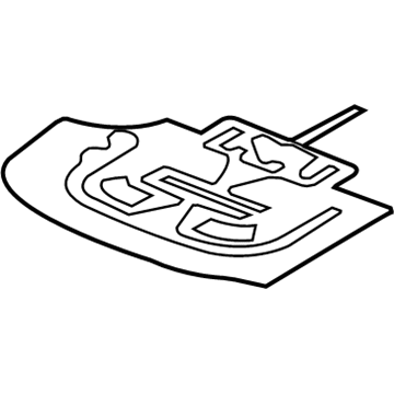 Volvo 30697610 Seat Cushion Heater, Passenger Side