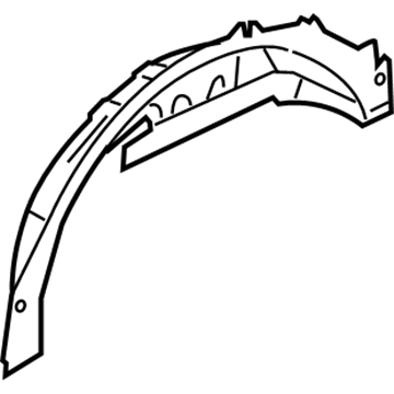 Volvo Fender Splash Shield - 31213860