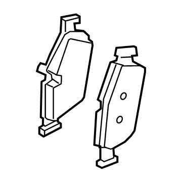 Volvo S90 Brake Pad Set - 32373173