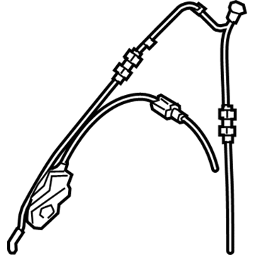 Volvo 31446636 Release Cable, Driver Side