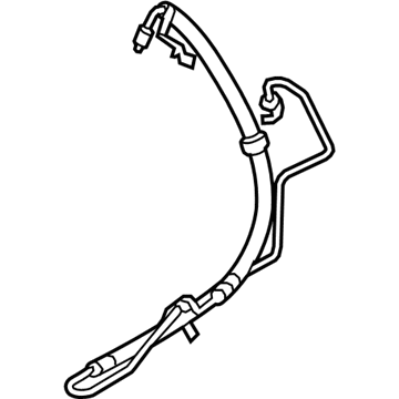 Volvo XC90 Power Steering Hose - 31340938