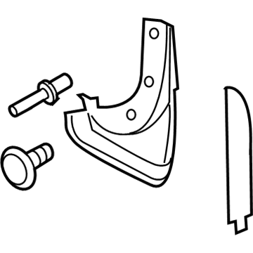 Volvo 31261689 Mud Guard