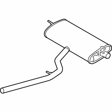 2023 Volvo XC40 Muffler - 32317050