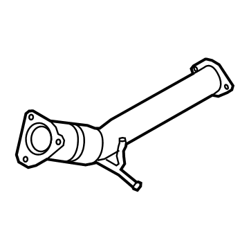 Volvo 32224046 Front Pipe