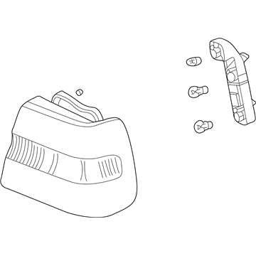 Volvo S70 Tail Light - 9151632