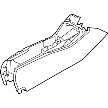 Volvo 32226777 Console Housing, Charcoal