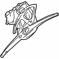 Volvo V70 Window Regulator - 30784578 Window Regulator, Front Driver Side