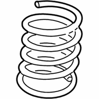 Volvo S80 Coil Springs - 30639053 Spring, Rear