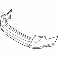 Volvo V50 Bumper - 39805618 Bumper Cover, Passion Red