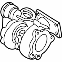 Volvo S80 Turbocharger - 8601455 Turbocharger, Driver Side