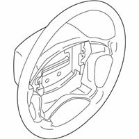 Volvo S70 Parts - 8628367 Steering Wheel, Gray