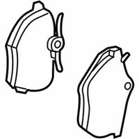 Volvo Brake Pad Set - 31262468 Brake Pads