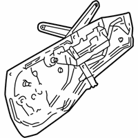 Volvo S70 Window Regulator - 9152723 Window Regulator, Front